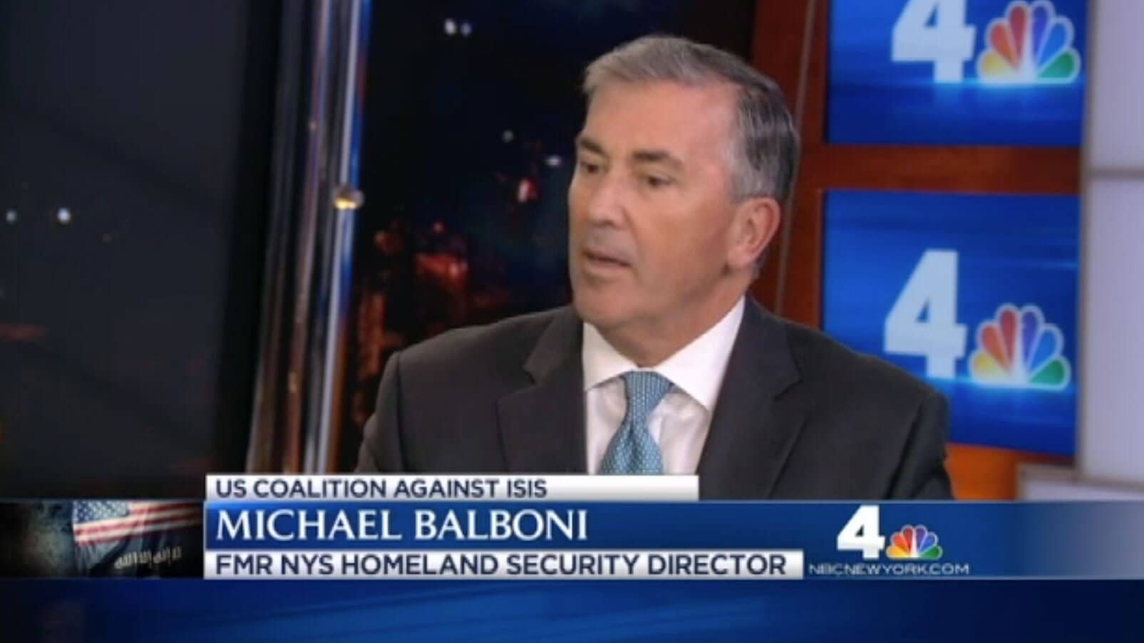 Michael Balboni on ISIS Threats (NBC4NY)