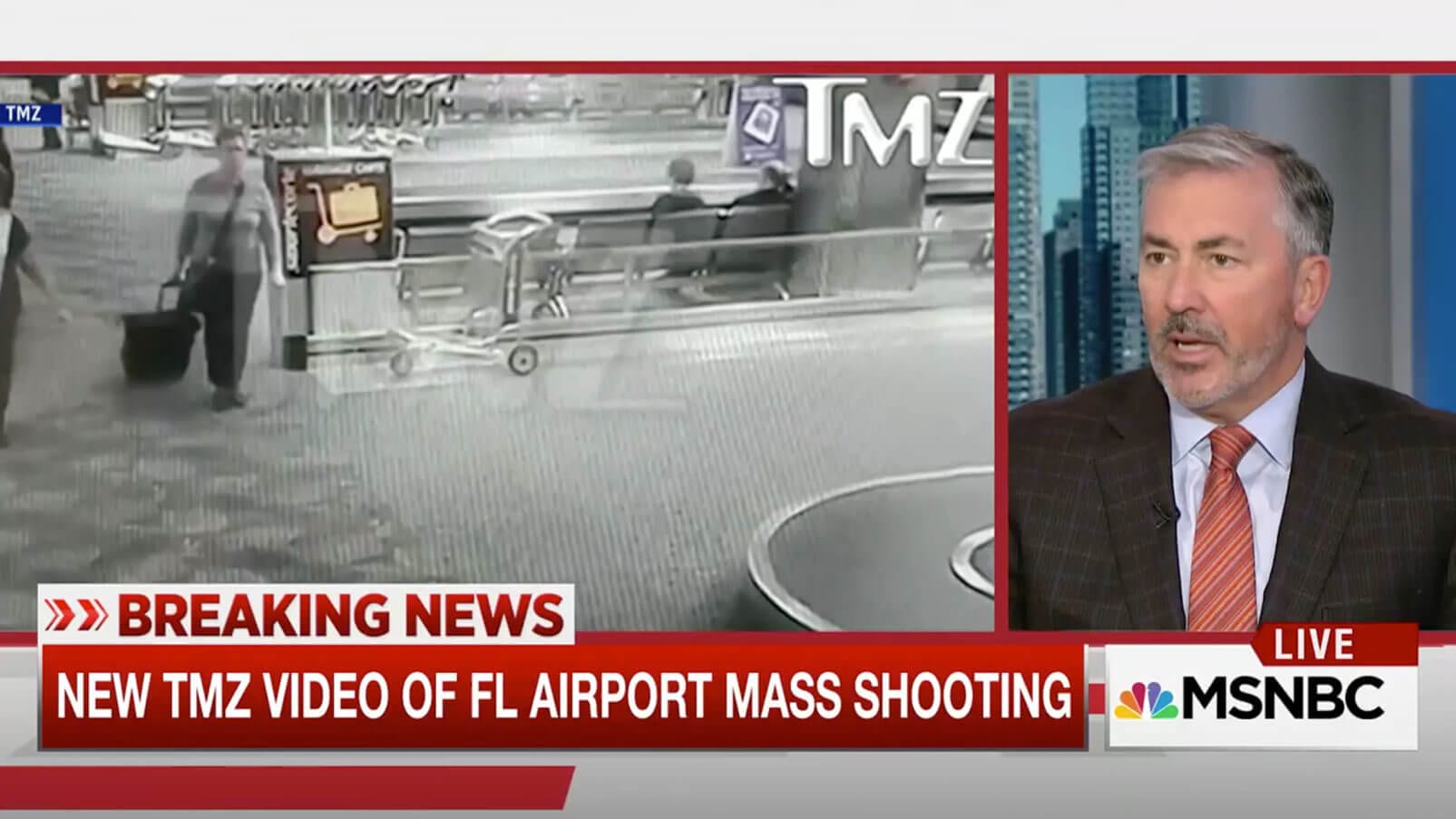 Michael Balboni Discusses With MSNBC, the Video of the Fort Lauderdale Airport Shooting