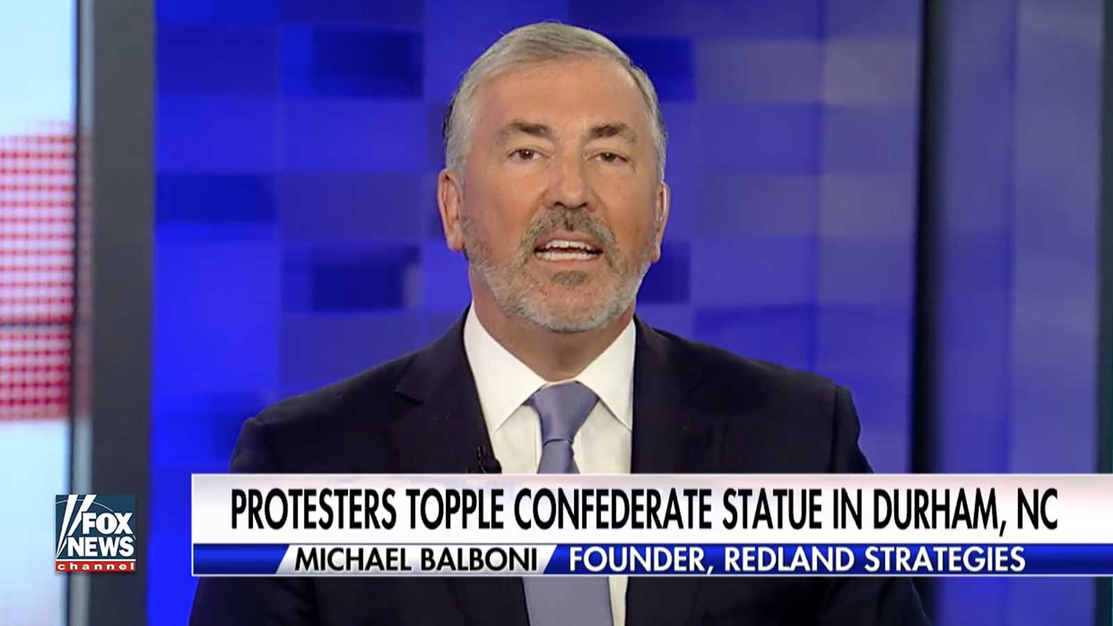 Michael Balboni Discusses Police Passive Approach to Protesters in Durham, NC on Fox News’ Tucker Carlson Tonight